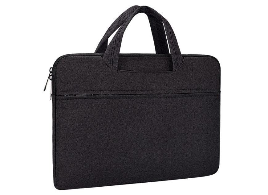 Custom Logo Waterproof Business Computer Laptop Bag Sleeve-Black - Obeezi.com