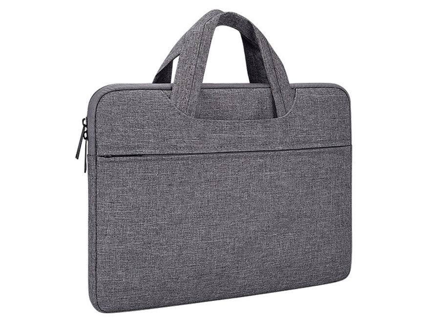 Custom Logo Waterproof Business Computer Laptop Bag Sleeve-Grey - Obeezi.com