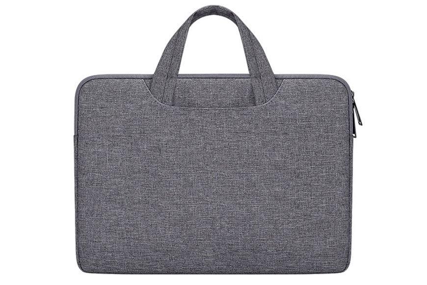 Custom Logo Waterproof Business Computer Laptop Bag Sleeve-Grey - Obeezi.com