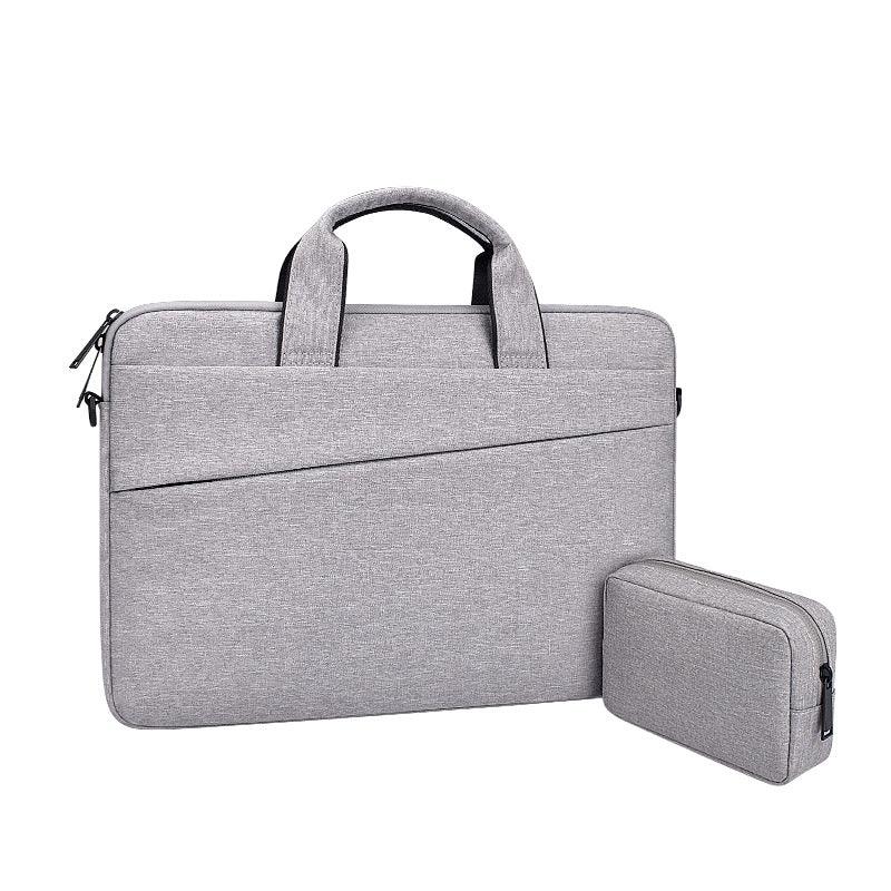 Custom Waterproof Business laptop Case sleeve Office Bag -Ash - Obeezi.com