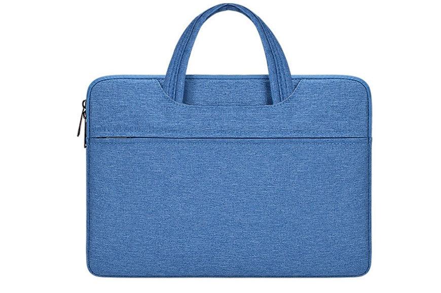 Custom Waterproof Business laptop Case sleeve Office Bag -Blue - Obeezi.com