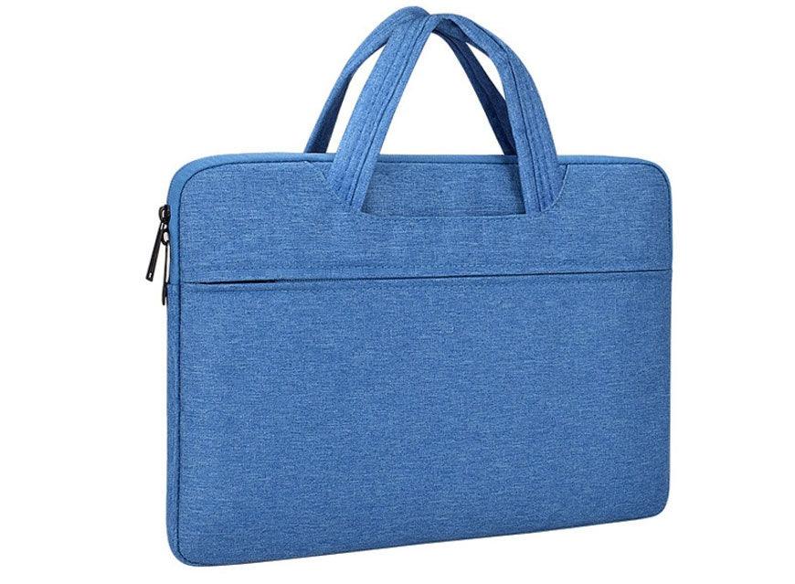 Custom Waterproof Business laptop Case sleeve Office Bag -Blue - Obeezi.com