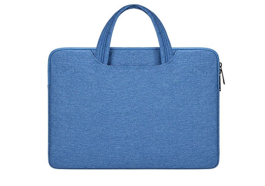 Custom Waterproof Business laptop Case sleeve Office Bag -Blue - Obeezi.com