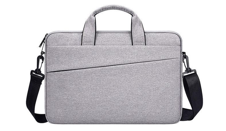 Custom Waterproof Business laptop Case sleeve Office Bag -Grey - Obeezi.com
