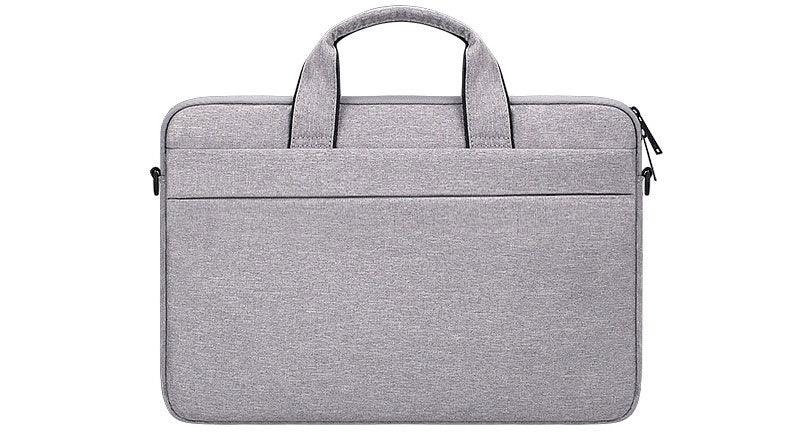 Custom Waterproof Business laptop Case sleeve Office Bag -Grey - Obeezi.com