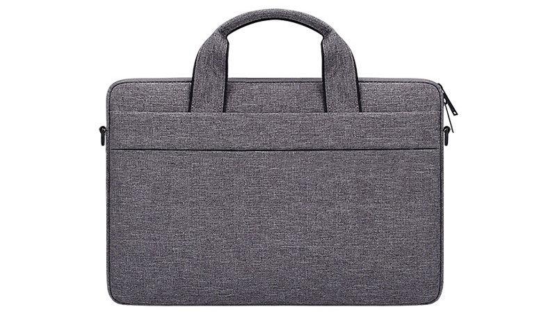 Custom Waterproof Business laptop Case sleeve Office Bag -Grey - Obeezi.com
