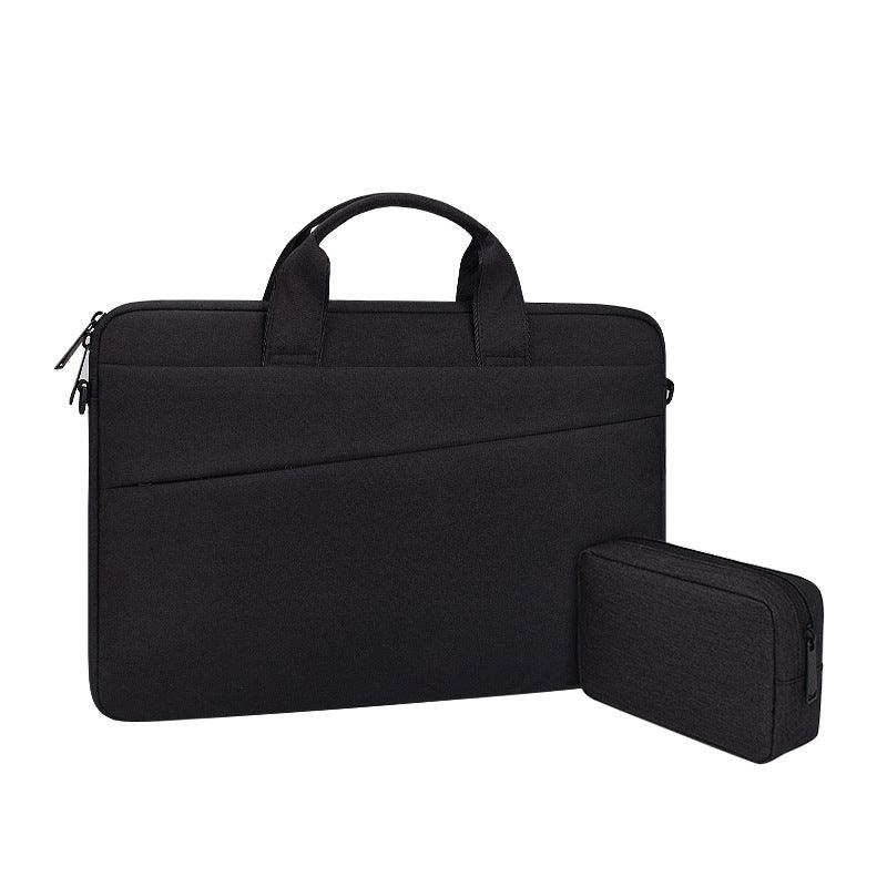 Custom Waterproof Business laptop Case sleeve Office Bag -Navy Blue - Obeezi.com