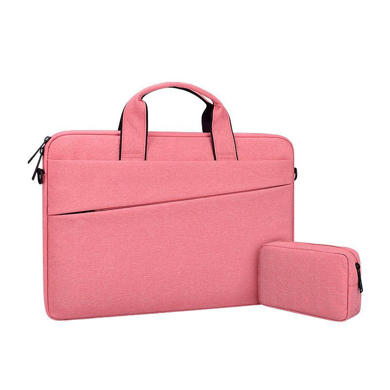 Custom Waterproof Business laptop Case sleeve Office Bag -Pink - Obeezi.com