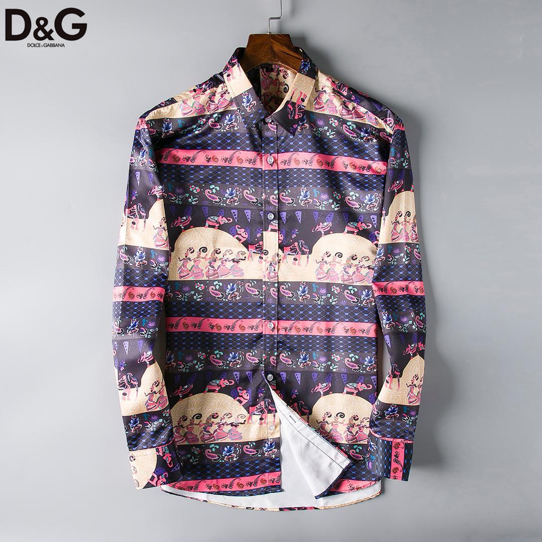 D&G Vintage Multicoloured Designers Shirt - Obeezi