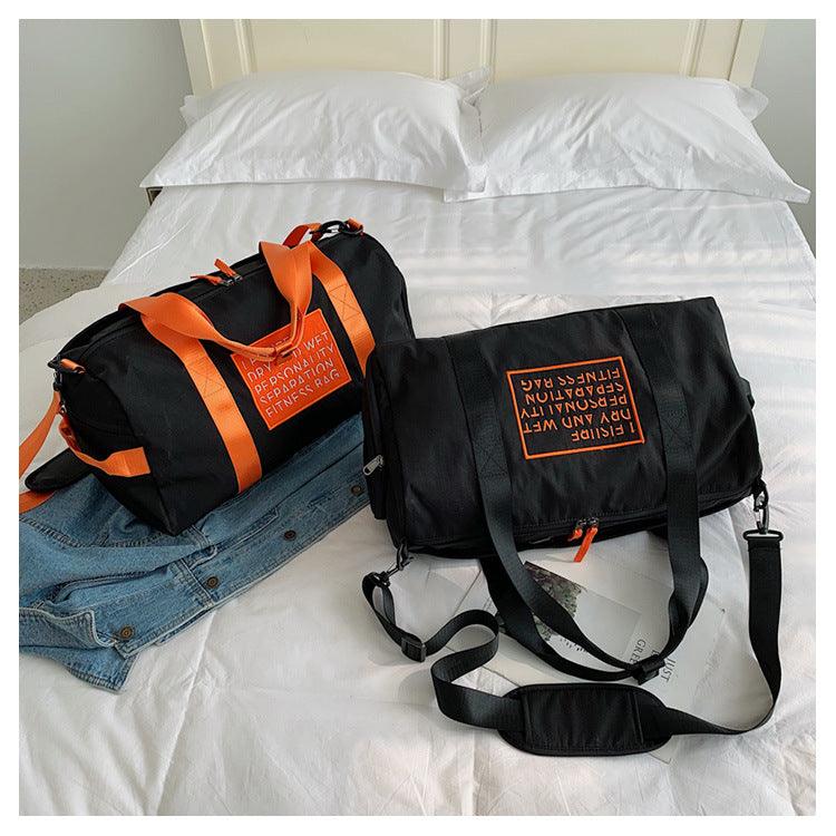 Design Large Capacity Crossbody Shoulder Bag-Black - Obeezi.com