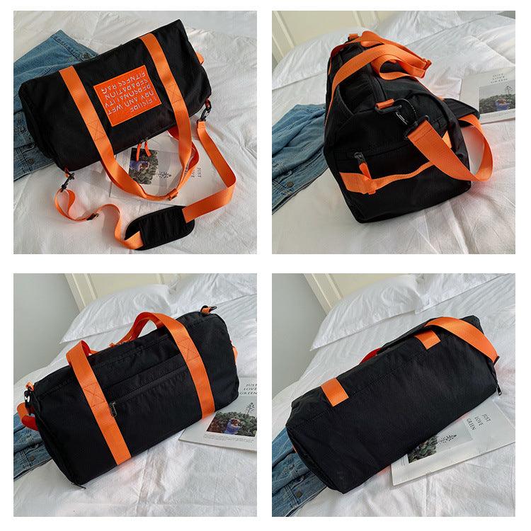 Design Large Capacity Crossbody Shoulder Bag-Orange - Obeezi.com
