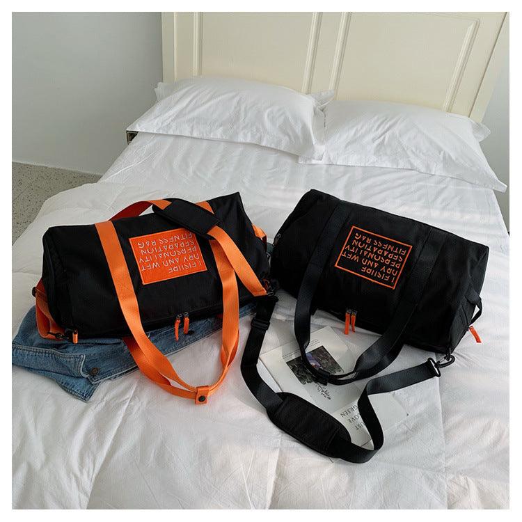 Design Large Capacity Crossbody Shoulder Bag-Orange - Obeezi.com