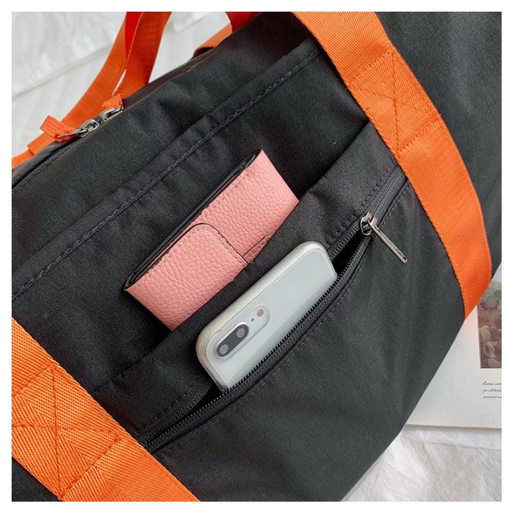 Design Large Capacity Crossbody Shoulder Bag-Orange - Obeezi.com