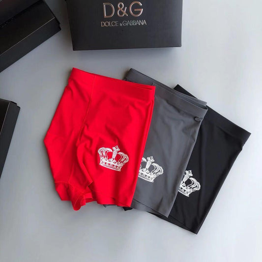 DG 3 In 1 Men's Boxers Comfortable Body-Suited White, Ash And Red - Obeezi.com