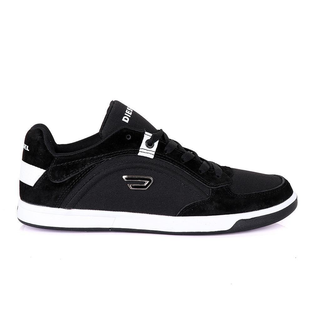 Diesel Classic foot Men's Flat Black sneakers - Obeezi