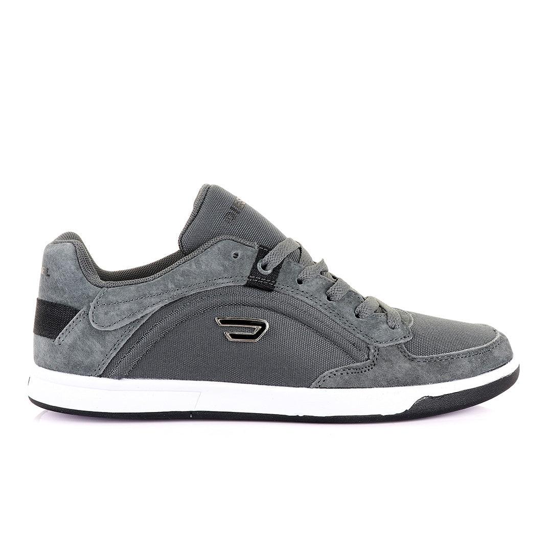 Diesel Classic foot Men's Flat Grey Sneakers - Obeezi