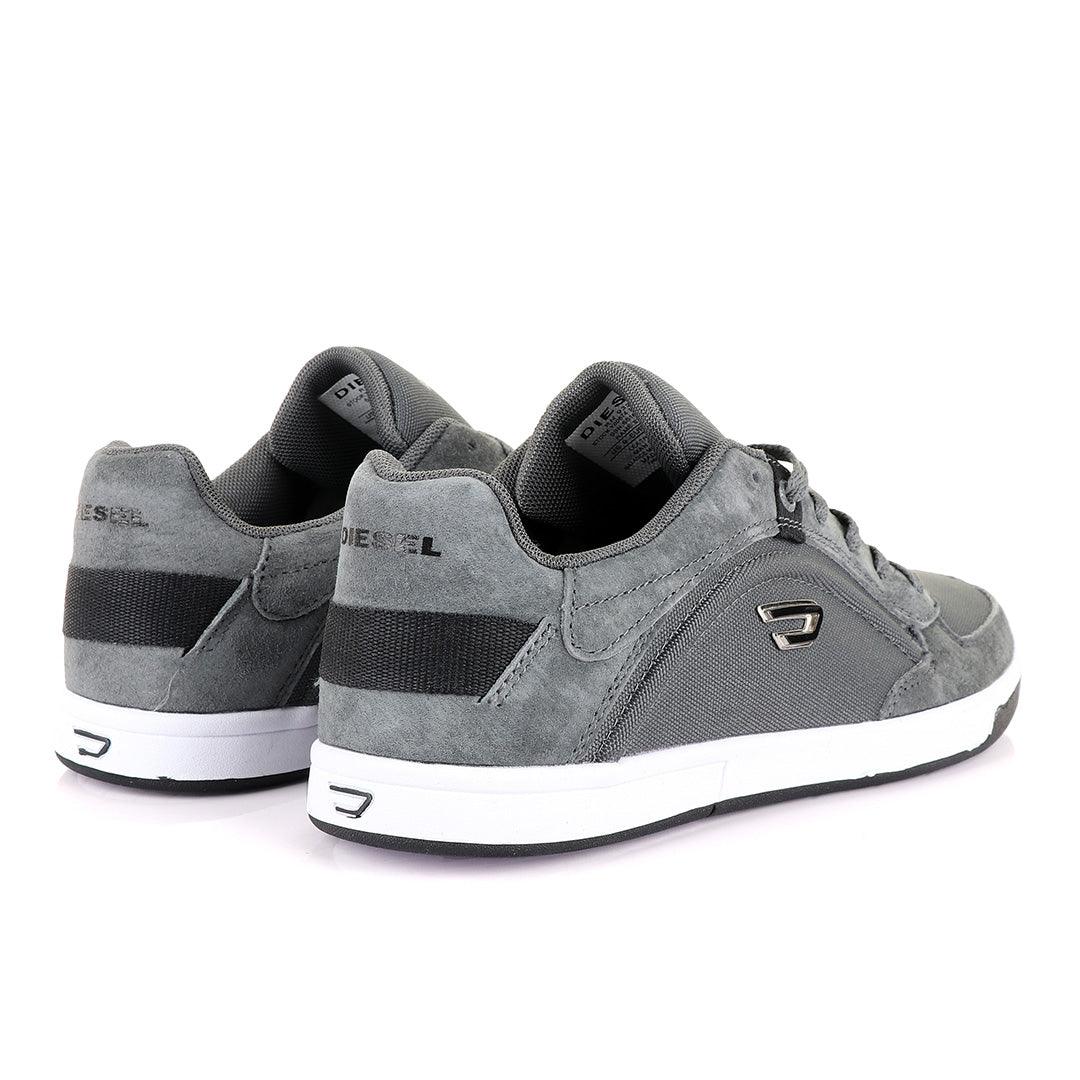 Diesel Classic foot Men's Flat Grey Sneakers - Obeezi