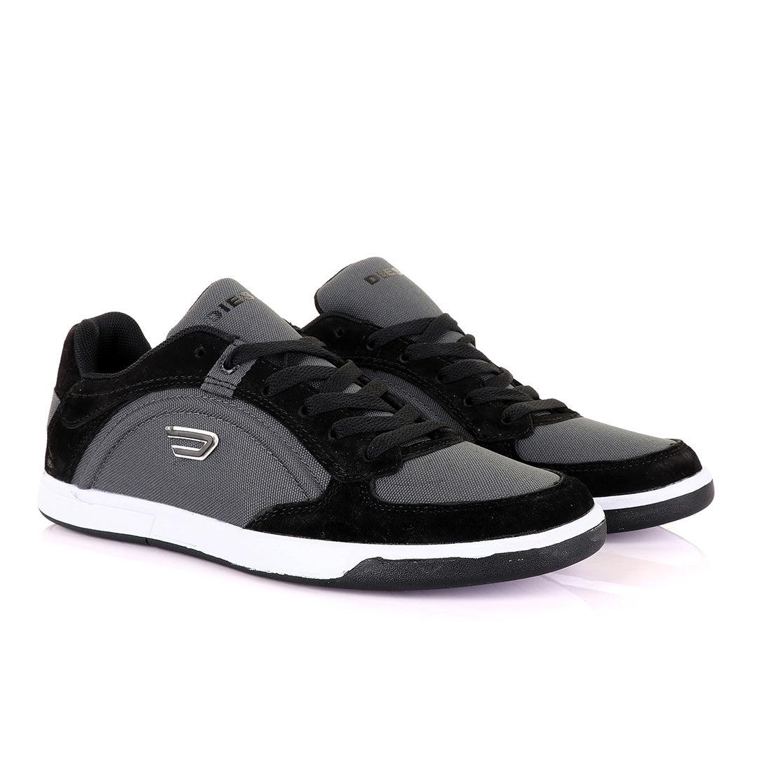 Diesel Classic foot Men's Flat Shade of Green and Black SNEAKERS - Obeezi