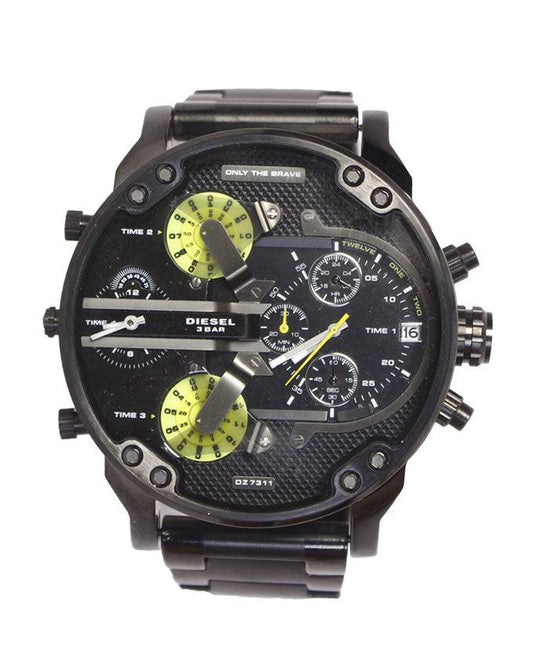 Diesel DZ7311 Black Chronograph Date Dial Men's Watch - Obeezi.com