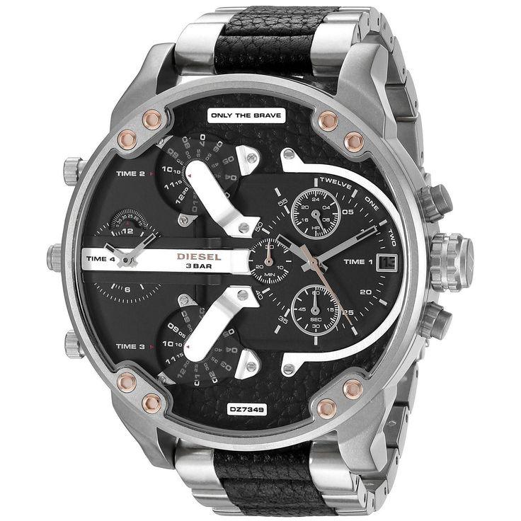 Diesel DZ7349 Mr. Daddy 2.0 4 Time Zone Oversize Watch - Obeezi.com
