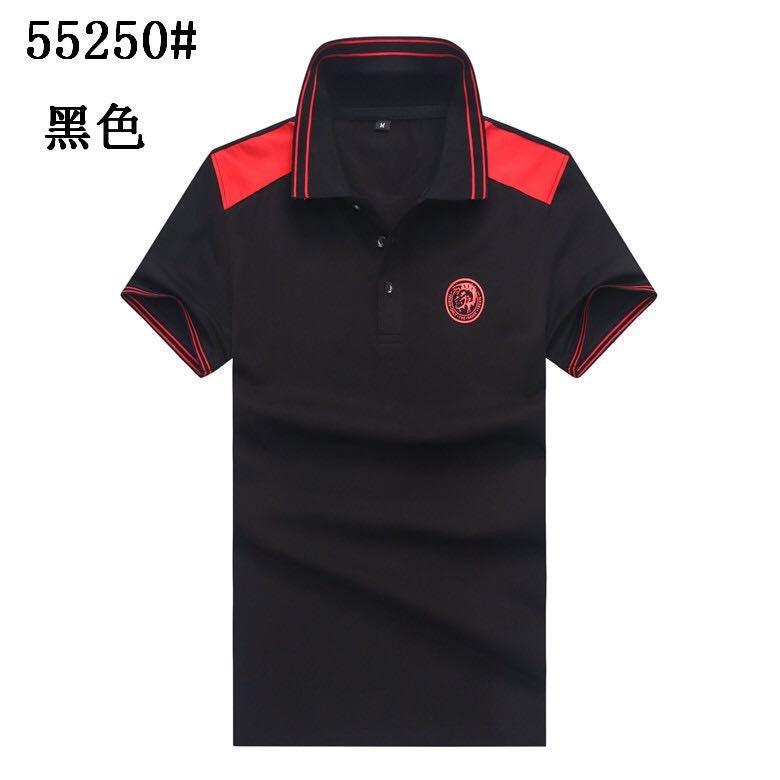 Diesel T-Randy Tipped Collar Polo T-Shirt-Black - Obeezi