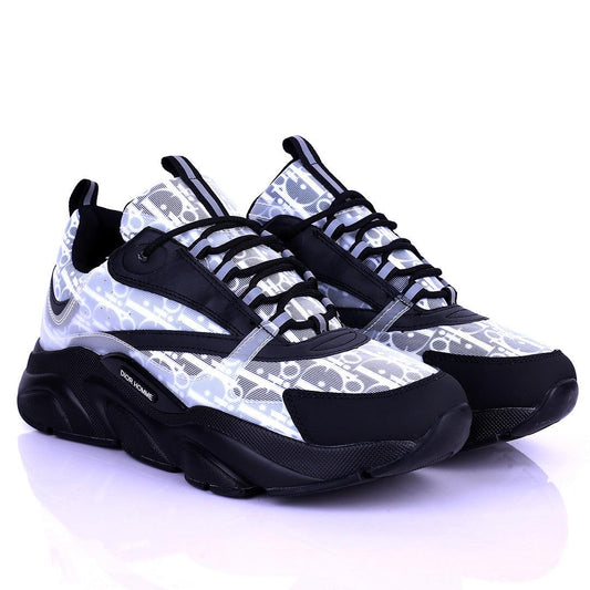 Dio Homme Exquisite All Logo Designed Sneakers - Obeezi.com