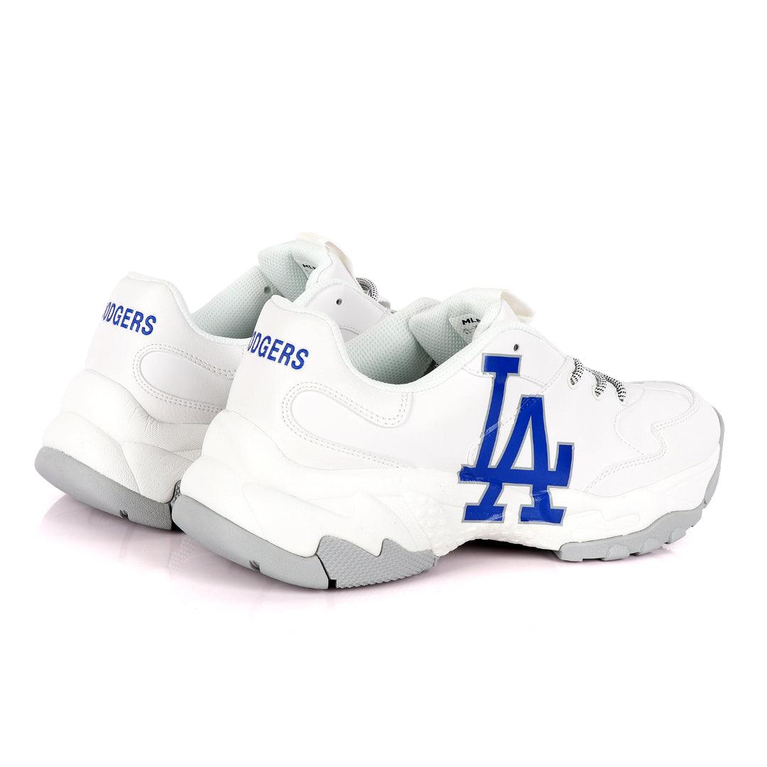 Dodgers Big Ball Chunky Lakers White Sneakers - Obeezi