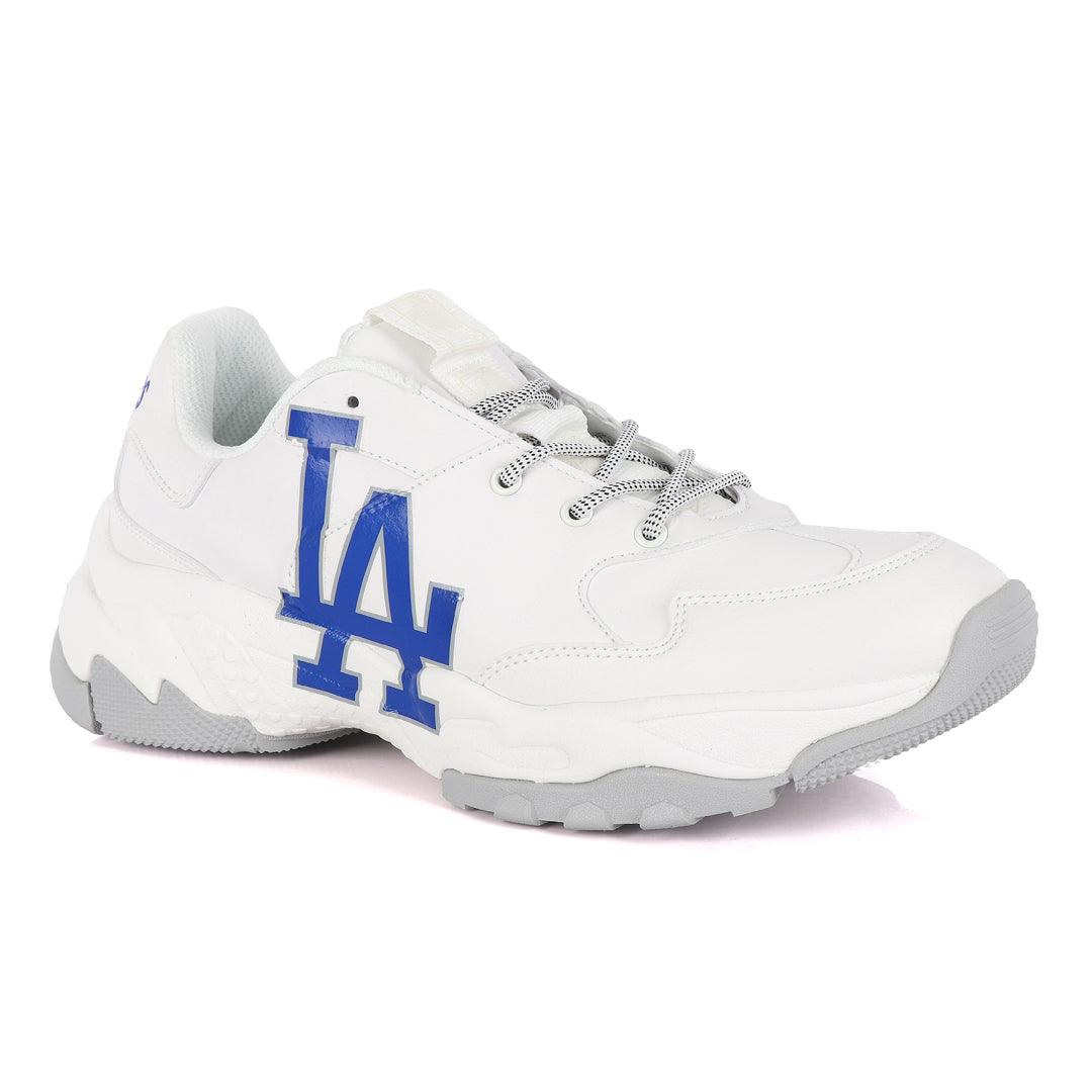 Dodgers Big Ball Chunky Lakers White Sneakers - Obeezi