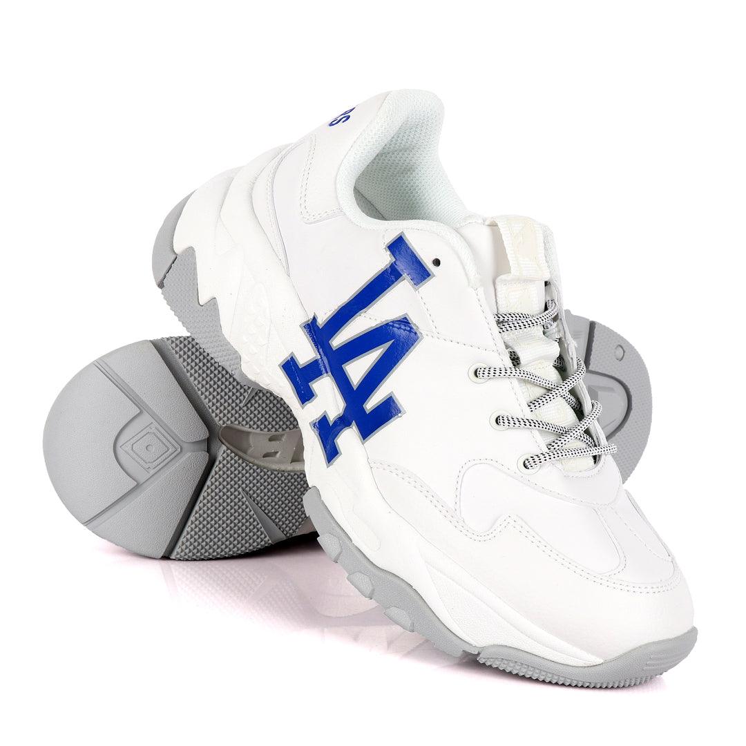 Dodgers Big Ball Chunky Lakers White Sneakers - Obeezi