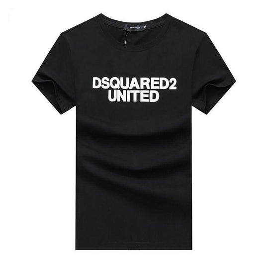 DU Crew neck T-shirt- Black - Obeezi.com