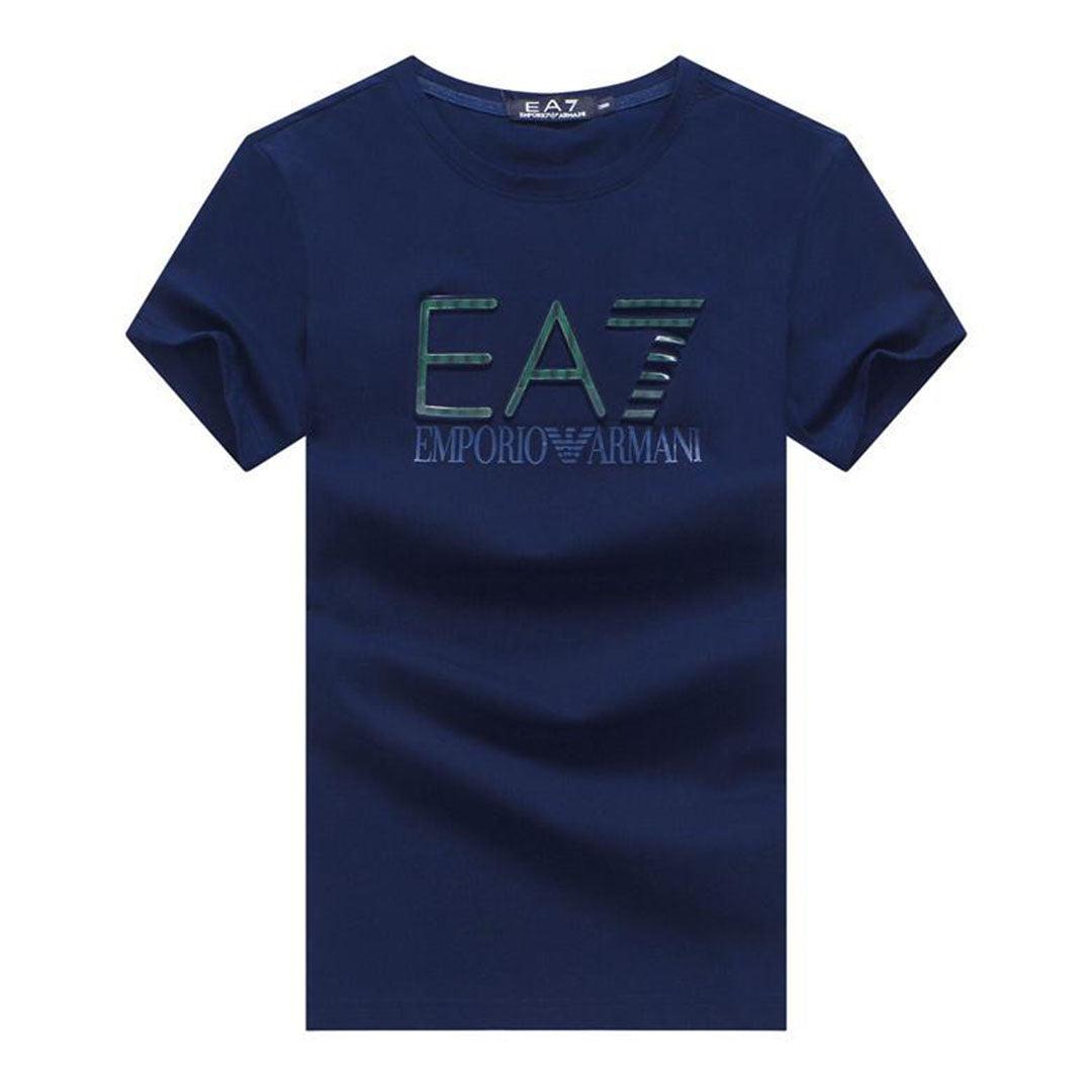 EA7 Signature Designed NavyBlue T-shirt - Obeezi