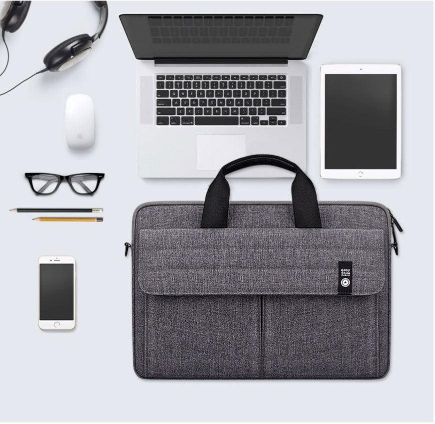 Easy Style Portable Business Laptop Bag-Grey - Obeezi.com