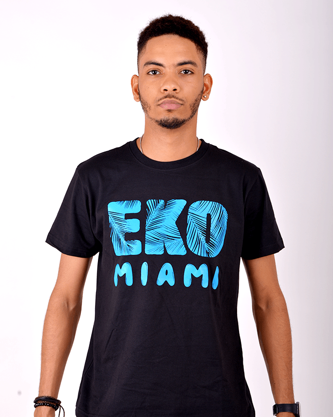 Eko Miami T-shirt Black - Obeezi