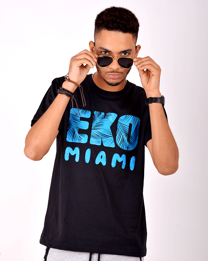 Eko Miami T-shirt Black - Obeezi