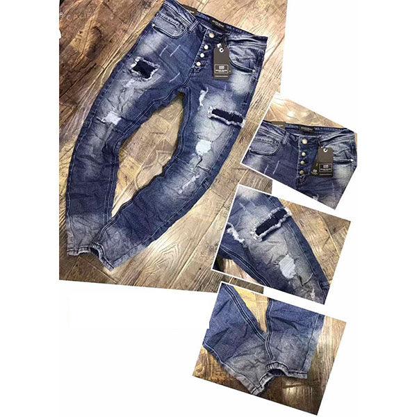 Elanz Voguo Classic Design Blue Jeans - Obeezi