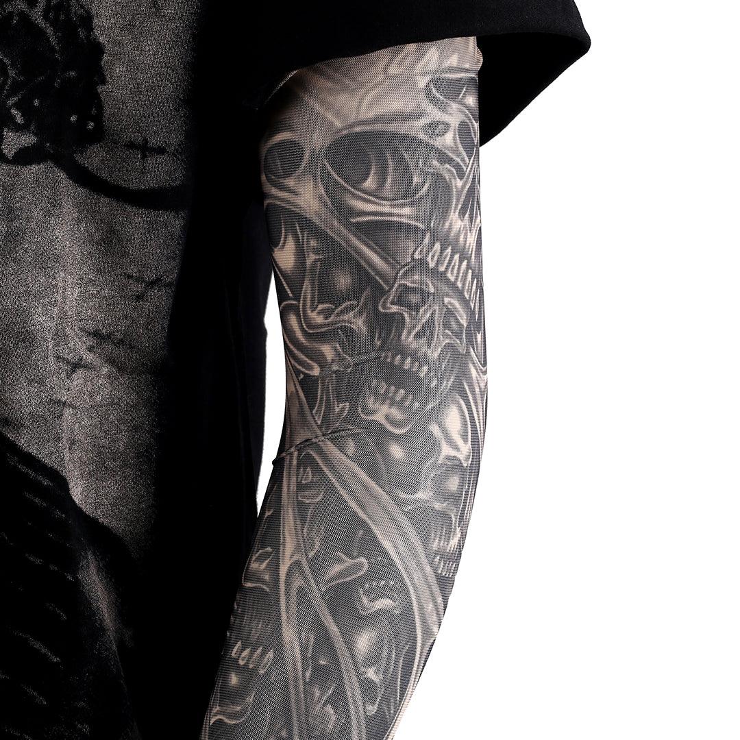 Elastic Firey Skullie Sleeve - Obeezi.com