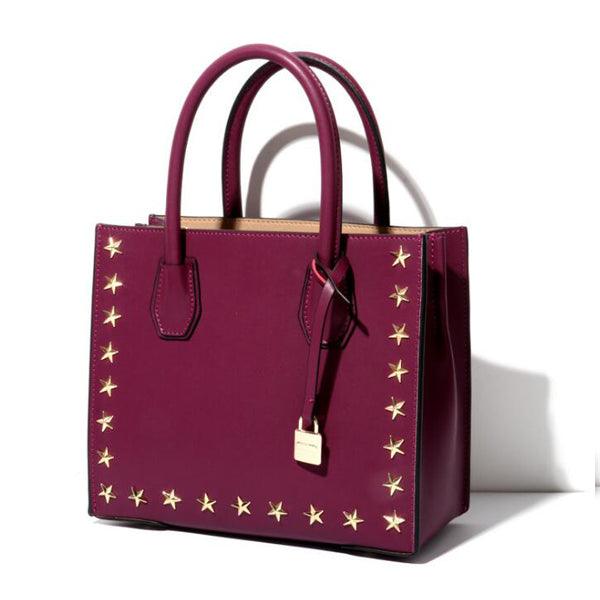 Elegant Casual Women Shoulder Handbag -Purple - Obeezi.com