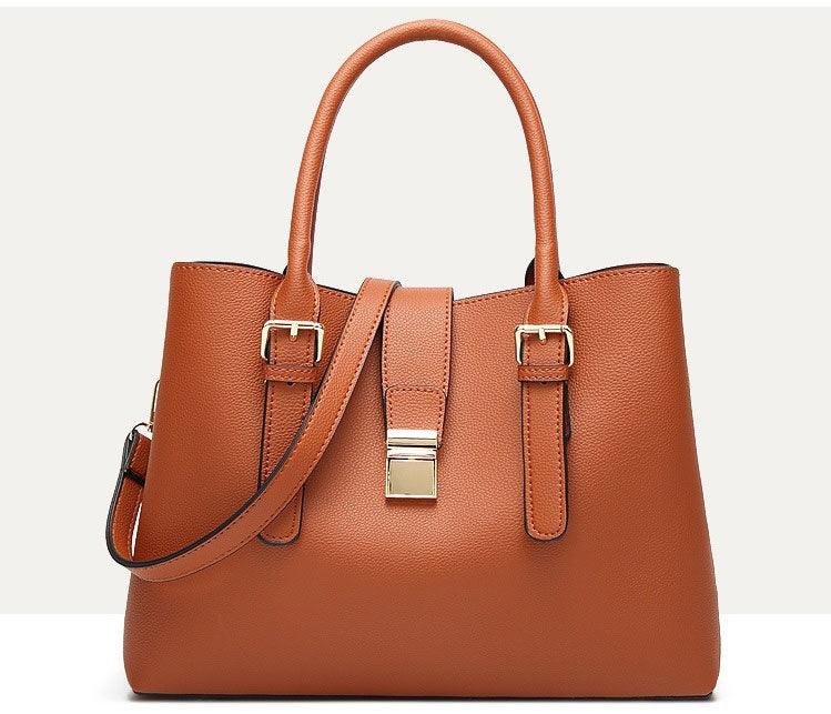 Elegant Premium Quality Women's Hand Bag - Black - Obeezi.com