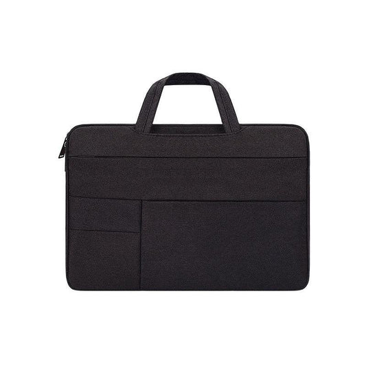 Essential Waterproof Laptop Hand Bag For 15.6 Inch- Black - Obeezi.com
