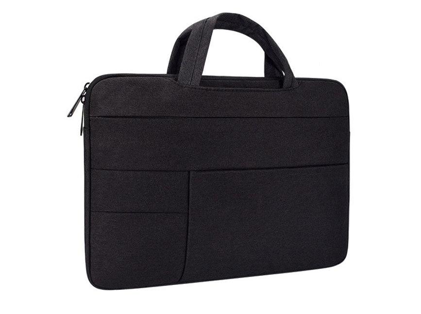 Essential Waterproof Laptop Hand Bag For 15.6 Inch- Black - Obeezi.com