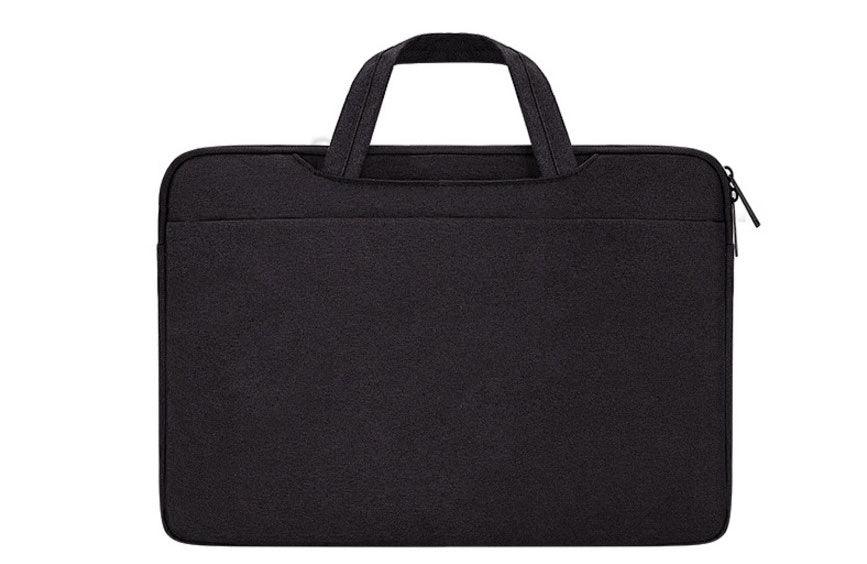 Essential Waterproof Laptop Hand Bag For 15.6 Inch- Black - Obeezi.com