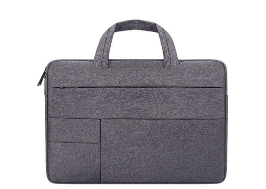 Essential Waterproof Laptop Hand Bag For 15.6 Inch- Grey - Obeezi.com