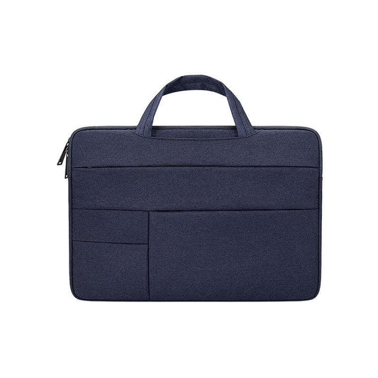 Essential Waterproof Laptop Hand Bag For 15.6 Inch-Navy Blue - Obeezi.com