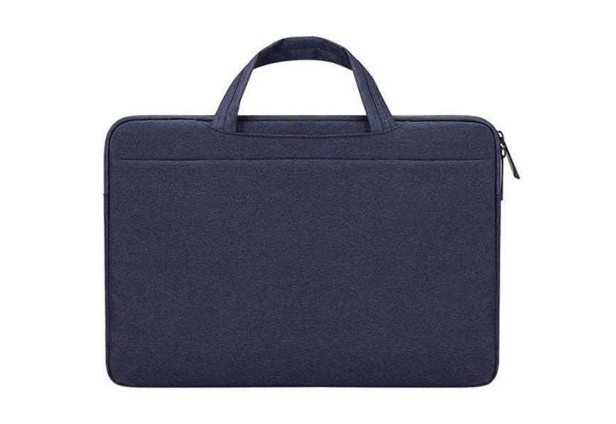 Essential Waterproof Laptop Hand Bag For 15.6 Inch-Navy Blue - Obeezi.com