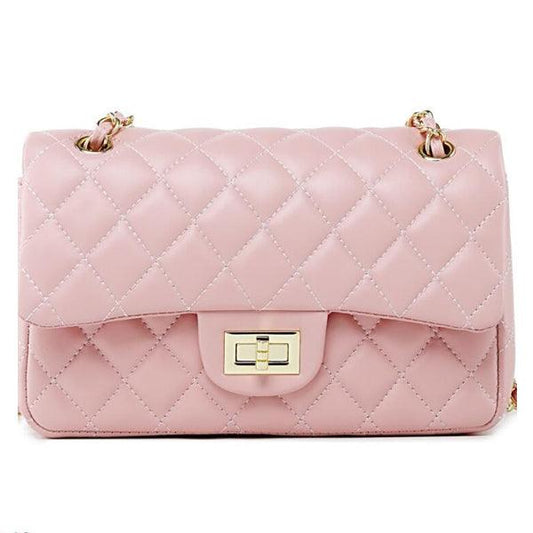 European ClassiC Design Women Tote Style Handbag-Pink - Obeezi.com