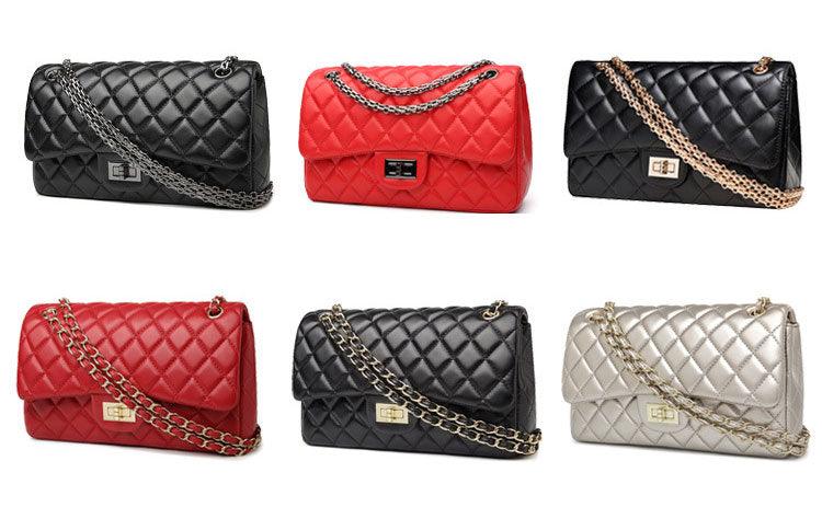 European ClassiC Design Women Tote Style Handbag-Red Wine - Obeezi.com