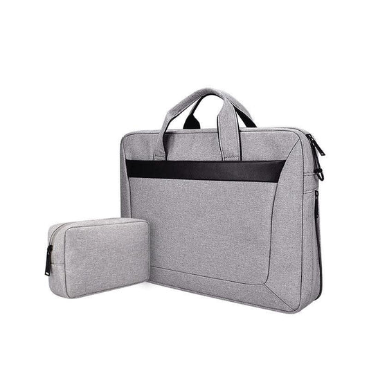 Executive 2 in 1 Laptop Shoulder Bag -Ash - Obeezi.com