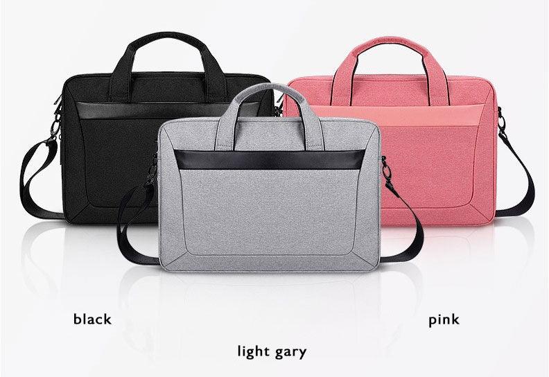 Executive 2 in 1 Laptop Shoulder Bag -Ash - Obeezi.com