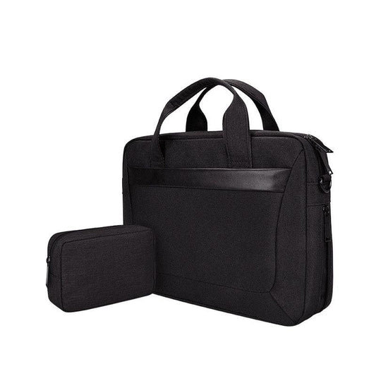 Executive 2 In 1 Laptop Shoulder Bag -Black - Obeezi.com