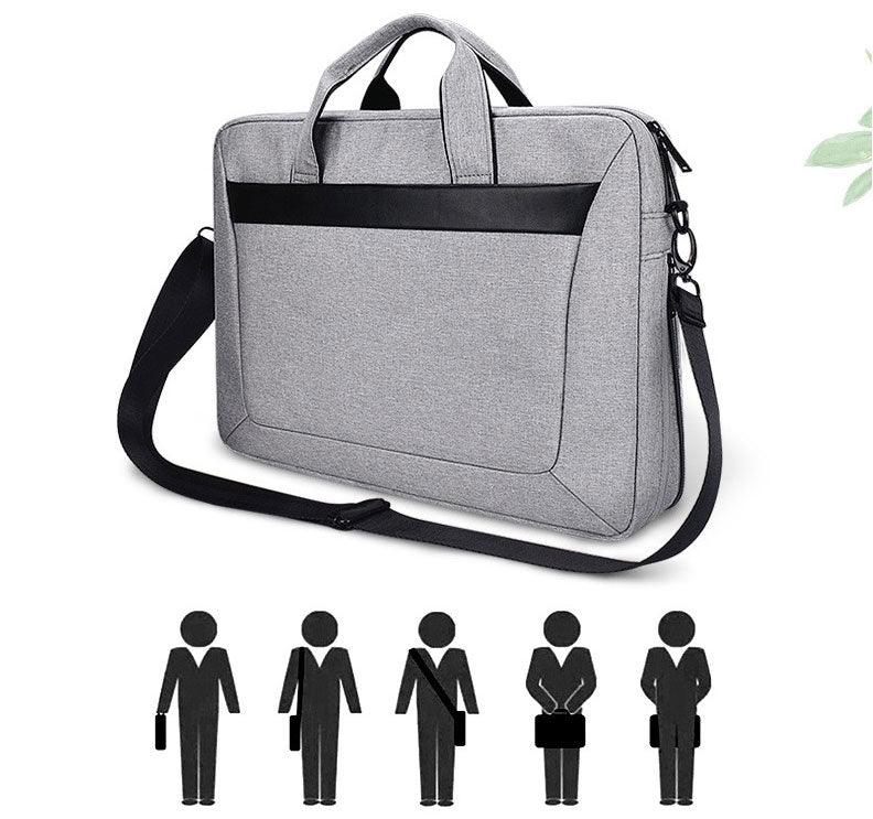 Executive 2 In 1 Laptop Shoulder Bag -Black - Obeezi.com